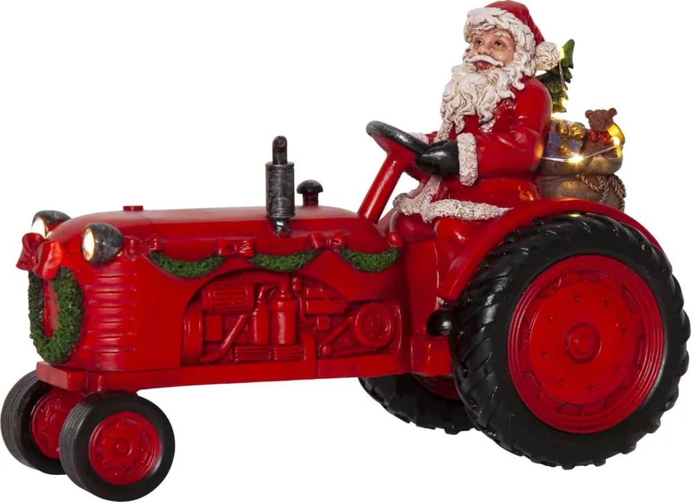 MERRYVILLE Panorama Traktor Batteri 28,5cm Röd Extra rabatt