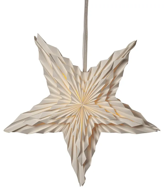 Fynd WHITE Pappersstjärna 70cm Vit