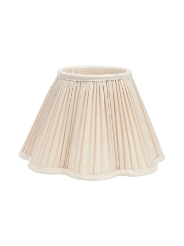 SIV Toppringskärm 25/14cm Rynkad Ivory Rabatt