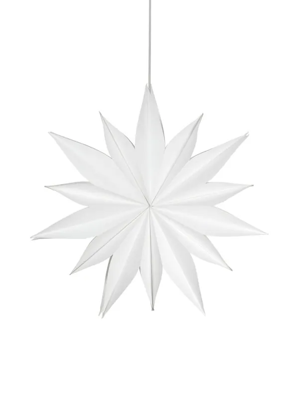 Billigare SIRIUS Julstjärna 60cm Vit