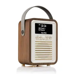VQ Retro Miniradio. Svart Köp online