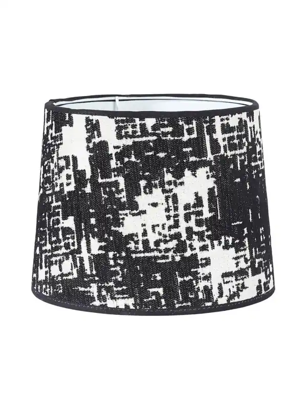 SOFIA Lampskärm 30/25cm Mönstrad Evora Charcoal Premium