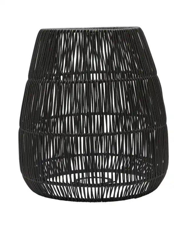 SAIGON Lampskärm Utomhus 40cm Svart Rotting Fynd