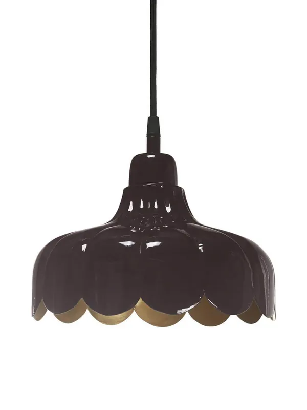WELLS Tak/Fönsterlampa 24cm Brun Endast idag
