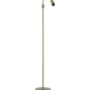 Utförsäljning AMY Golvfot Flex 1-Arm 150cm Antikmässing