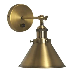 ANTON Vägglampa 27cm Antikmässing Extra rabatt