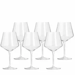 PUCCINI Burgundy Rödvinsglas,6-pack Rabatt