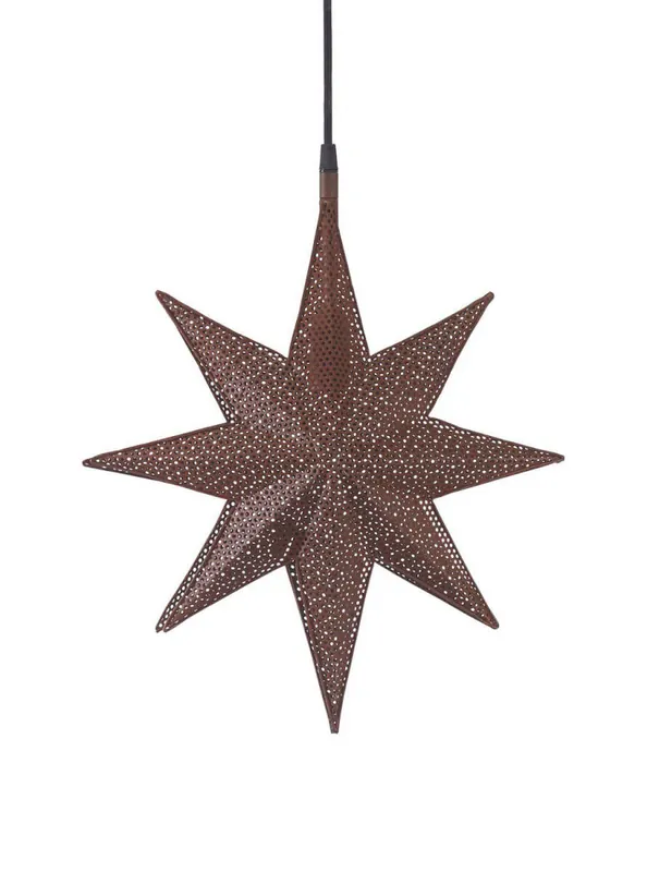 Rabatter CAPELLA Julstjärna 40cm Rost