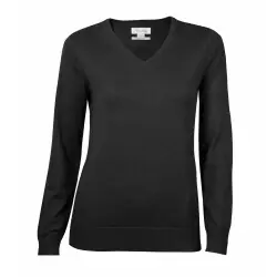 Lady Merino Wool V-Neck Snabb frakt