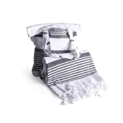 Kampanjpris Hamamhandduk med tillhörande totebag från maison trique