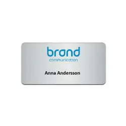 Endast denna vecka Namnskylt Akryl 70x30mm 1-4 Färgs Tryck