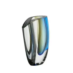 Sänkt pris Kosta Boda Mirage vas blå/brun GW AC-21