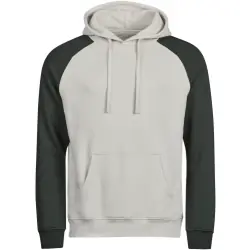 UNLABELED Two-tone Hooded Sweatshirt Begränsat antal