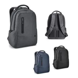 Bästa pris RE-BOSTON. Vattentålig 2Tone-ryggsäck i återvunnen nylon med 210D-fack för bärbar dator