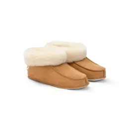 Fårskinnstofflor - Mouton Brun M (40-42) Beställ nu