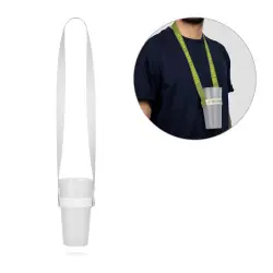 Lägg i varukorgen OXFORD. SET Lanyard SUBLIMATION Long II (20 mm) Duo i återvunnen polyester (100 % rPET) med sublimer