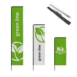 Billigare H-shape (rPET) med mast