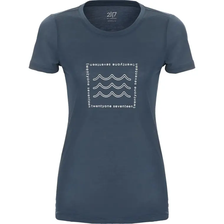 2117 of Sweden Tista T-shirt D Navy Snabb leverans