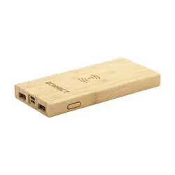 Rabatter Bamboo 8000 Wireless Powerbank trådlös laddare