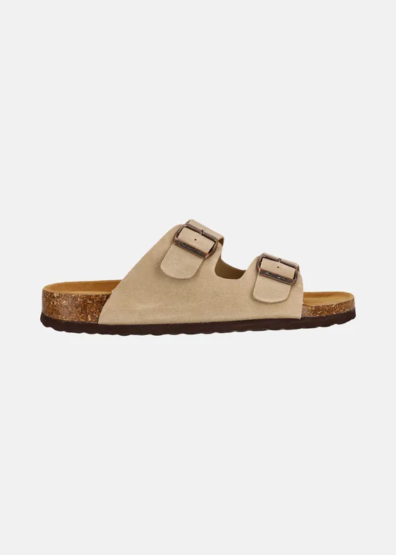 Cosimo Leather Cork Sandal Kundfavorit