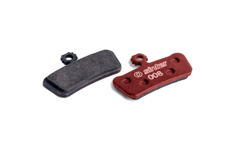 Skivbromsbelägg Sinter Disc Brake Pad Type 008 AVID/SRAM Standard Red Fynd