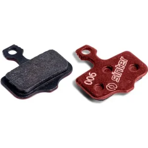Rabatt Skivbromsbelägg Sinter Disc Brake Pad Type 006 AVID/SRAM Standard Red