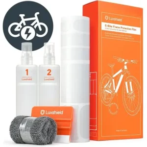 Ramskydd Luxshield Universal Kit Elcykel Komplett Transparent Matt risnedsättning