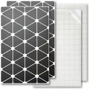 Luxshield Reflekterande Klistermärken-Triangles Black Nedsatt pris