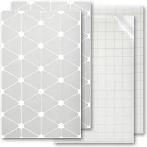 Luxshield Reflekterande Klistermärken-Triangles Silver Begränsat erbjudande