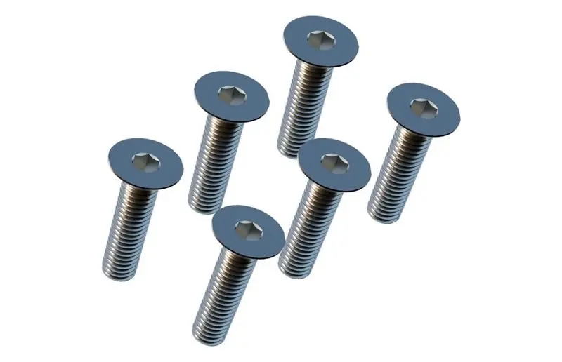 Skruvkit Leatt Bolt Kit Titanium Gravity Stems 6pcs Fri frakt