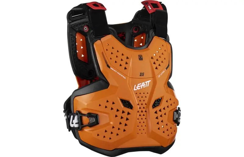 Nedsatt pris Ryggskydd Leatt Chest protector 3.5 JR Orange/Black