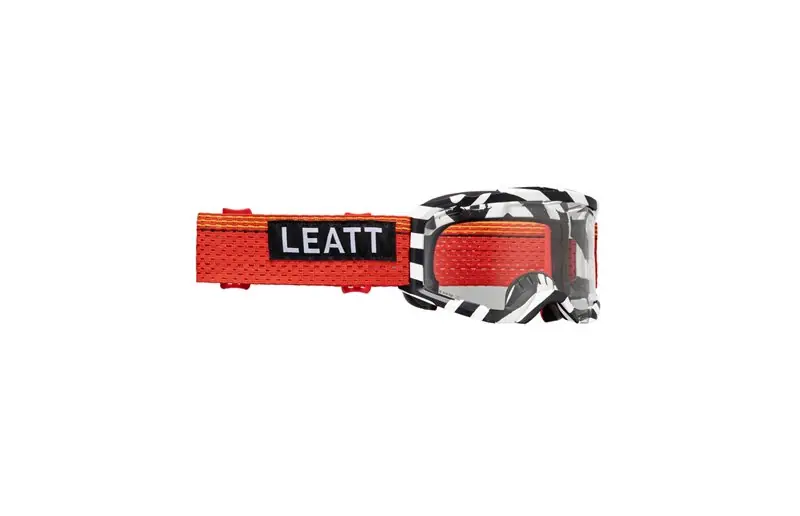 Goggles Leatt Goggle Velocity 4.0 MTB X-Flow Stripe-Clear Reapris