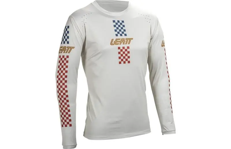 Cykeltröja Leatt Jersey MTB Enduro 4.0 L/S Cream Reapris