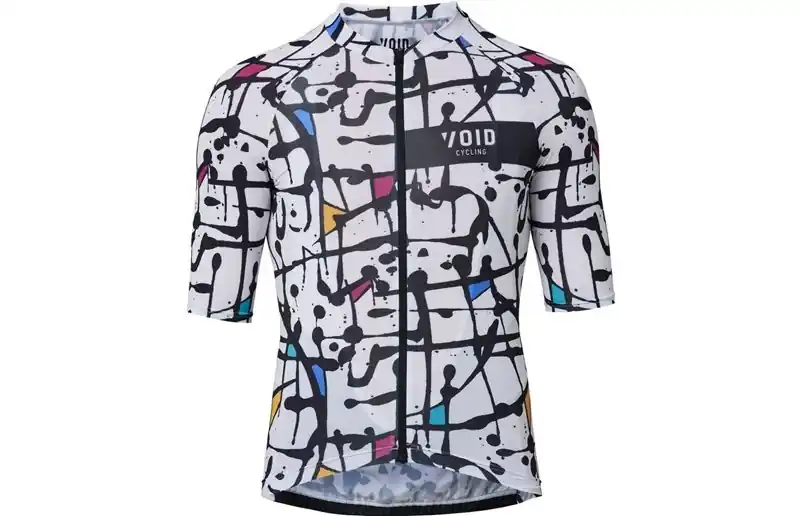 Sänkt pris Cykeltröja Void Abstract Jersey Men White