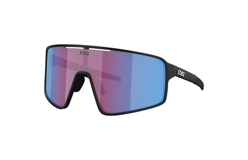 Cykelglasögon Bliz P001 Matte Black-Rose/Violet Mirror Blue Endast denna vecka